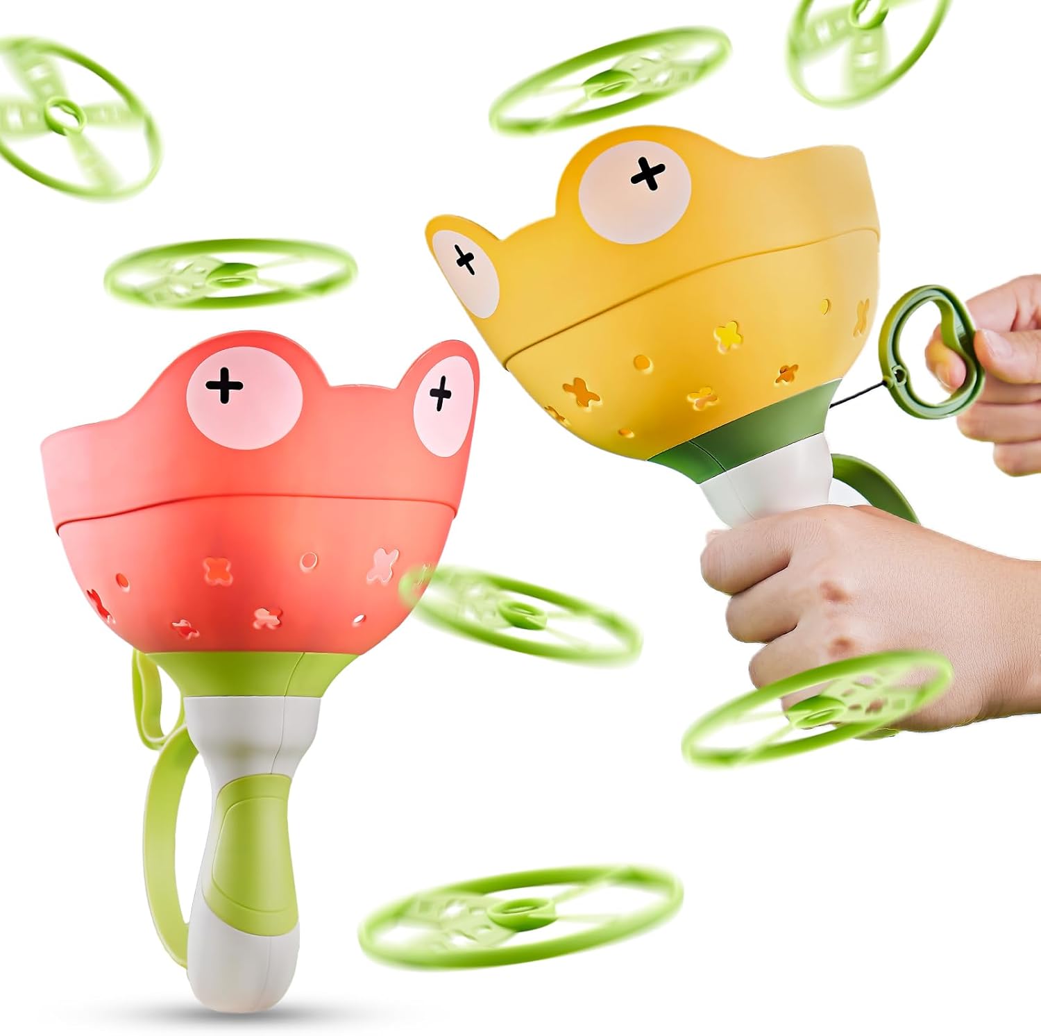 Outside Toys for Kids Ages 4-8 - Manual Capture Catching Game - Toddler Chasing Toy for Boys & Girls, Ages 3-7 - Outdoor Fun Family Games