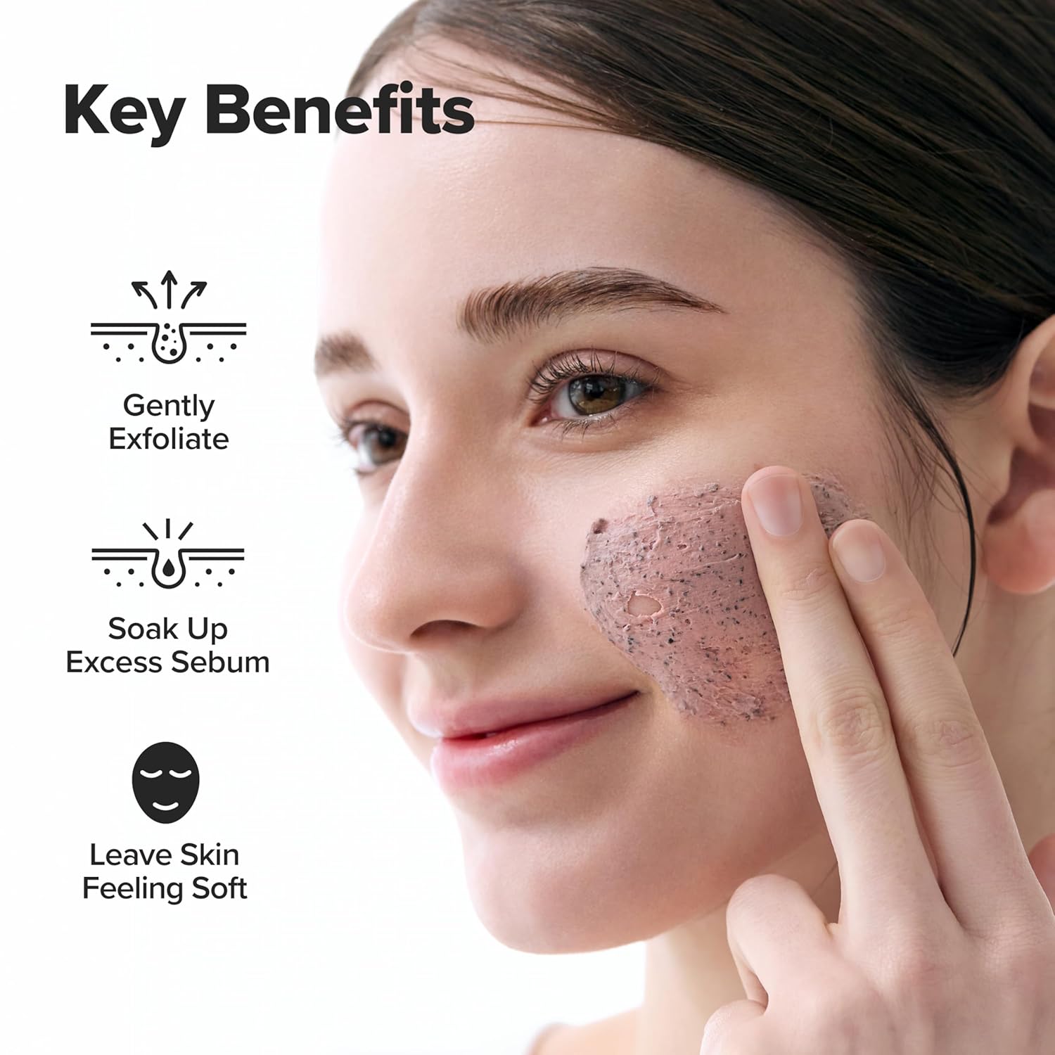 Beauty of Joseon Red Bean Pore Refreshing Mask Mud Cream Hydrating Wash Off Pack, Pore Cleansing Exfoliator, Korean Skin Care for Men and Women 140ml, 4.73 fl.oz